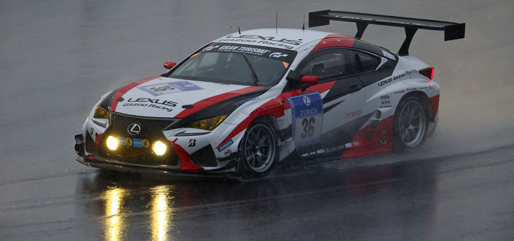 Lexus RC F from GAZOO Racing finishes first in its class at the 24